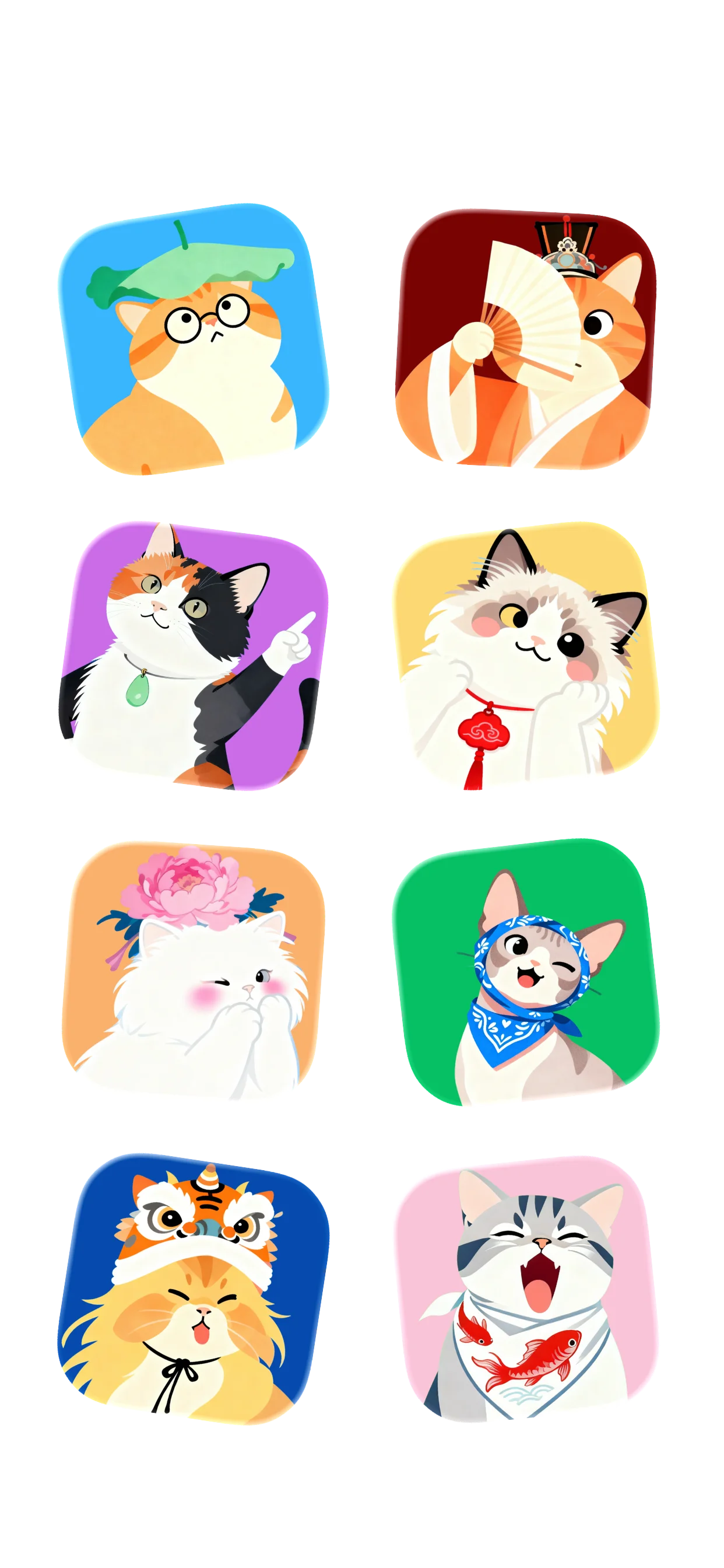 PurrrrrFocus Kedi Arkadaşı ekranı, sakin kedi arkadaşı özelliğini gösteriyor